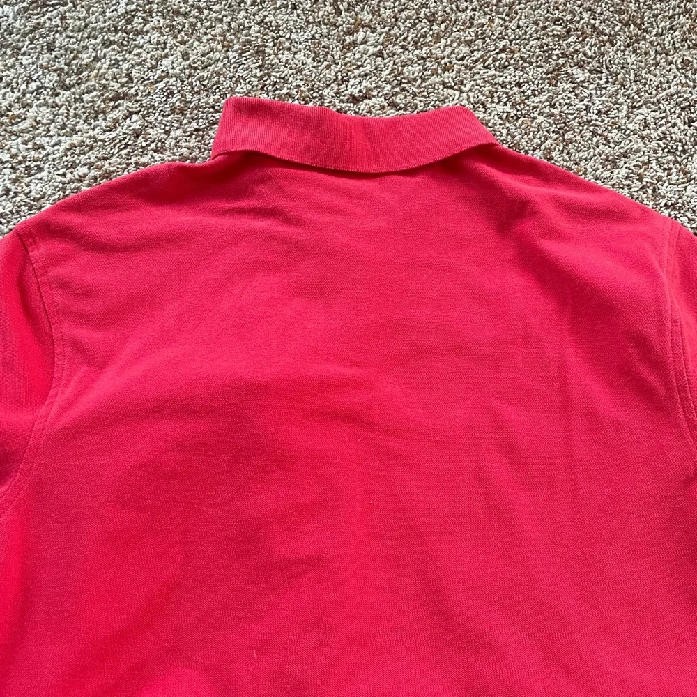 J. Crew Vibrant Red Polo Shirt
